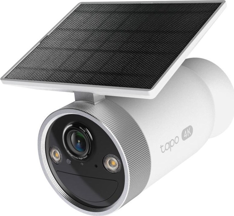 TP-Link Tapo C465 venkovní kamera integrovaný solární panel (8MP, 4K, 2160p, IR 15m, WiFi, micro SD card, IP65)