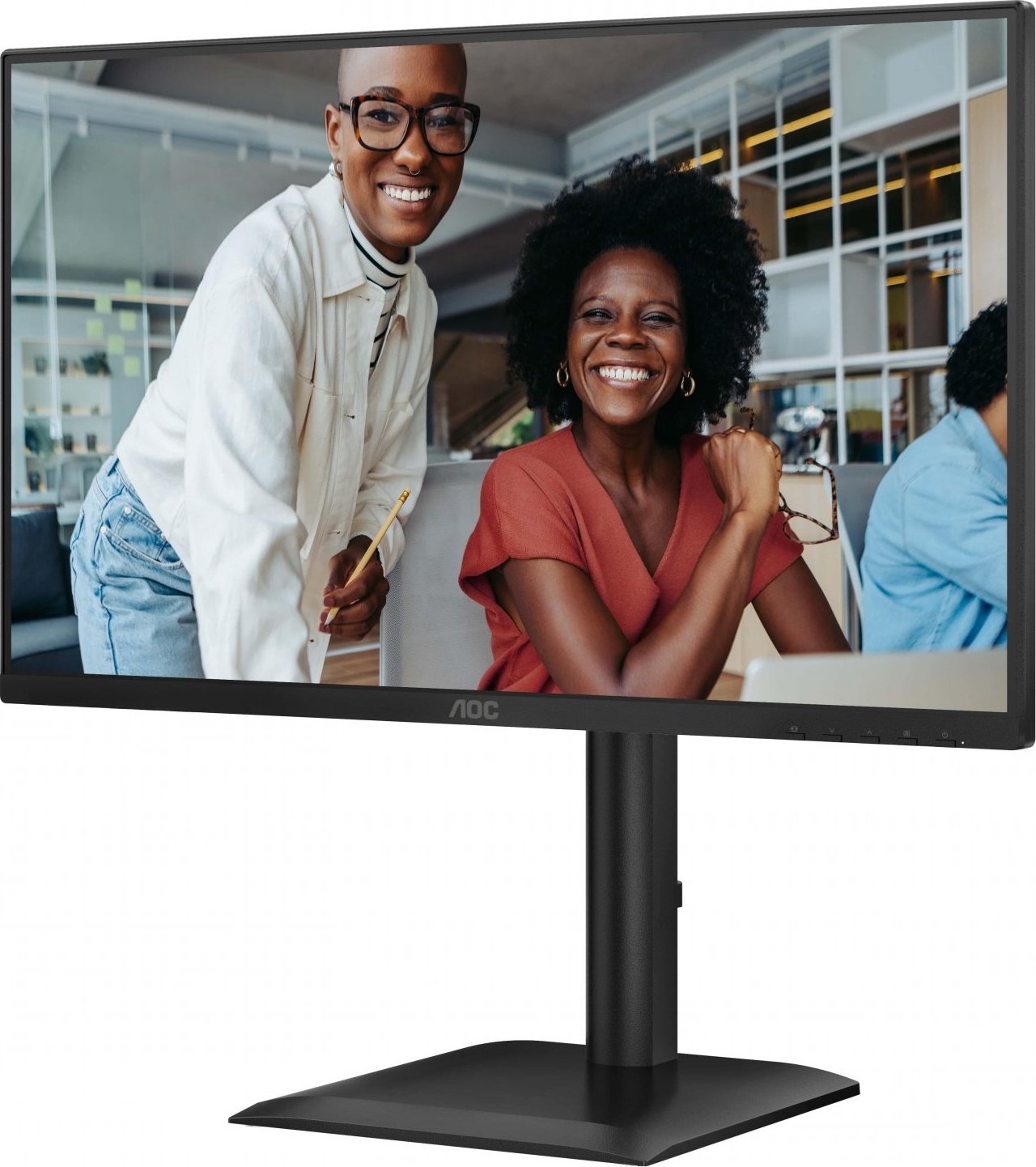 AOC MT 23,8" 24E4CV - 1920x1080,IPS,120Hz,1xHDMI,1xDP,USBhub,USB-C,PD,RJ45,Repro,Pivot