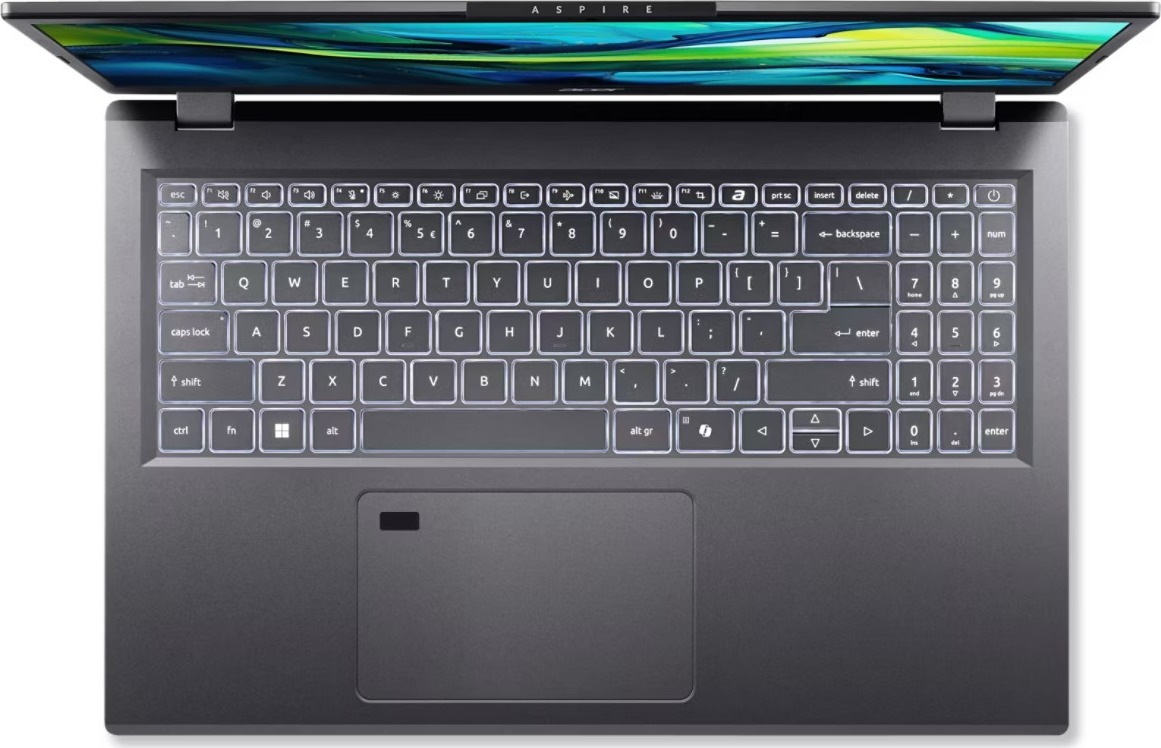 ACER NTB Aspire 15 (A15-61M-R8QV),R5 8640HS,15.6"FHD,16GB,1TB SSD,Radeon,W11H,Gray
