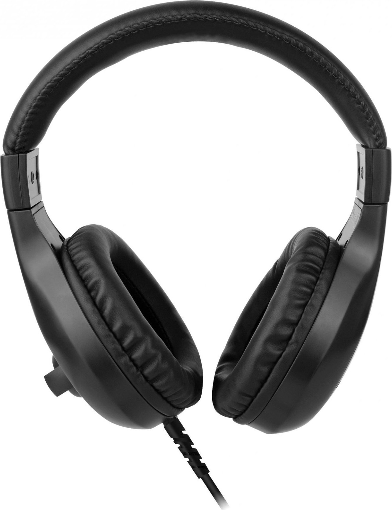 C-TECH Sluchátka MHS-05, 3,5mm jack, k PC, černá