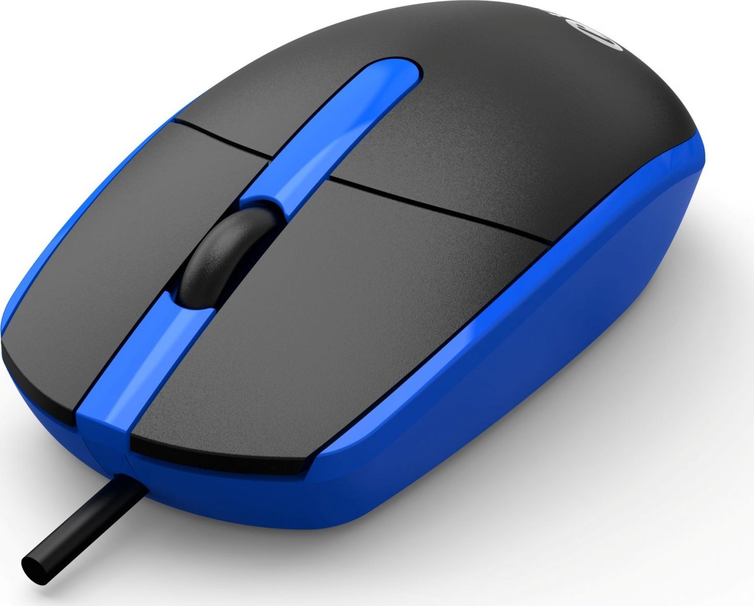 C-TECH Myš WM-10, černo/modrá, USB