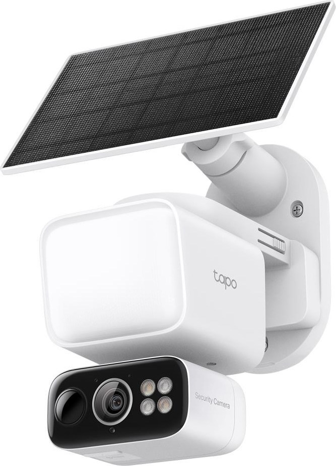 TP-Link Tapo C615F KIT venkovní kamera se světlometem, solární panel (3MP, 2K, 1296p, IR, WiFi, micro SD card, IP65)