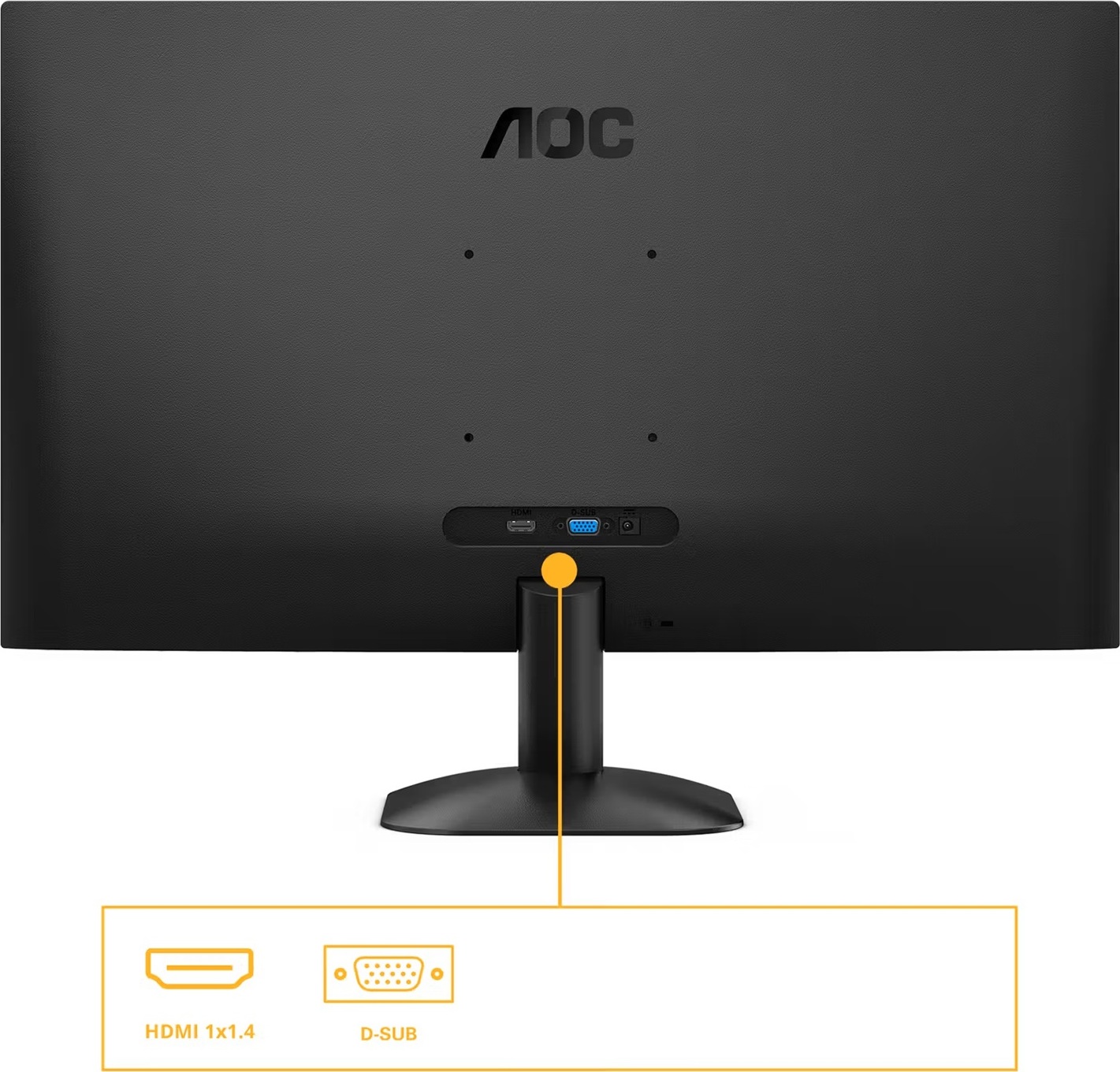 AOC MT 27" 27B31H - 1920x1080,IPS,120Hz,D-Sub,1xHDMI