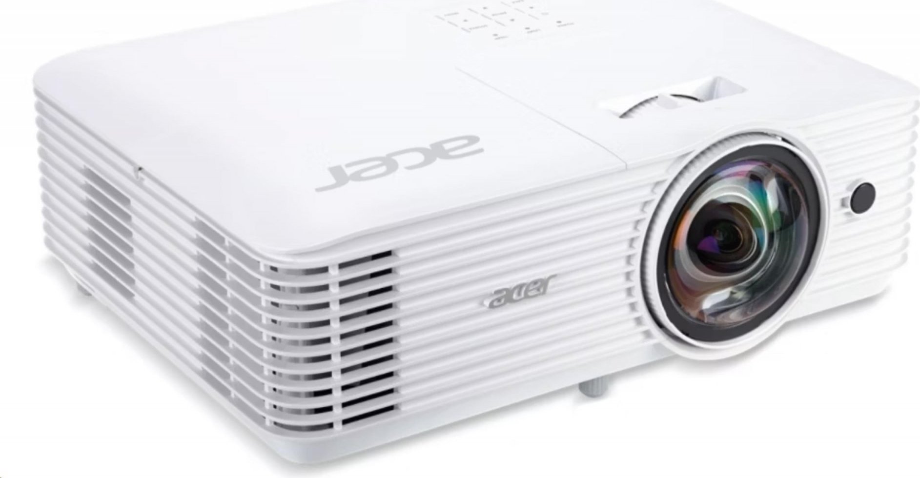 ACER Projektor S1287n,ShortThrow,1024x768,4000ANSI,VGA,HDMI,RJ45,REPRO,5000h,LAN,White
