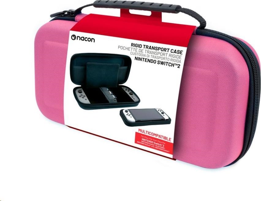 Nacon Pevné přepravní pouzdro SWITCHNEWPOUCHLPINK