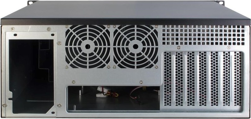 serverová skriňa 1stCOOL IPC 4U-450, 19" Rack Black, bez zdroja napájania