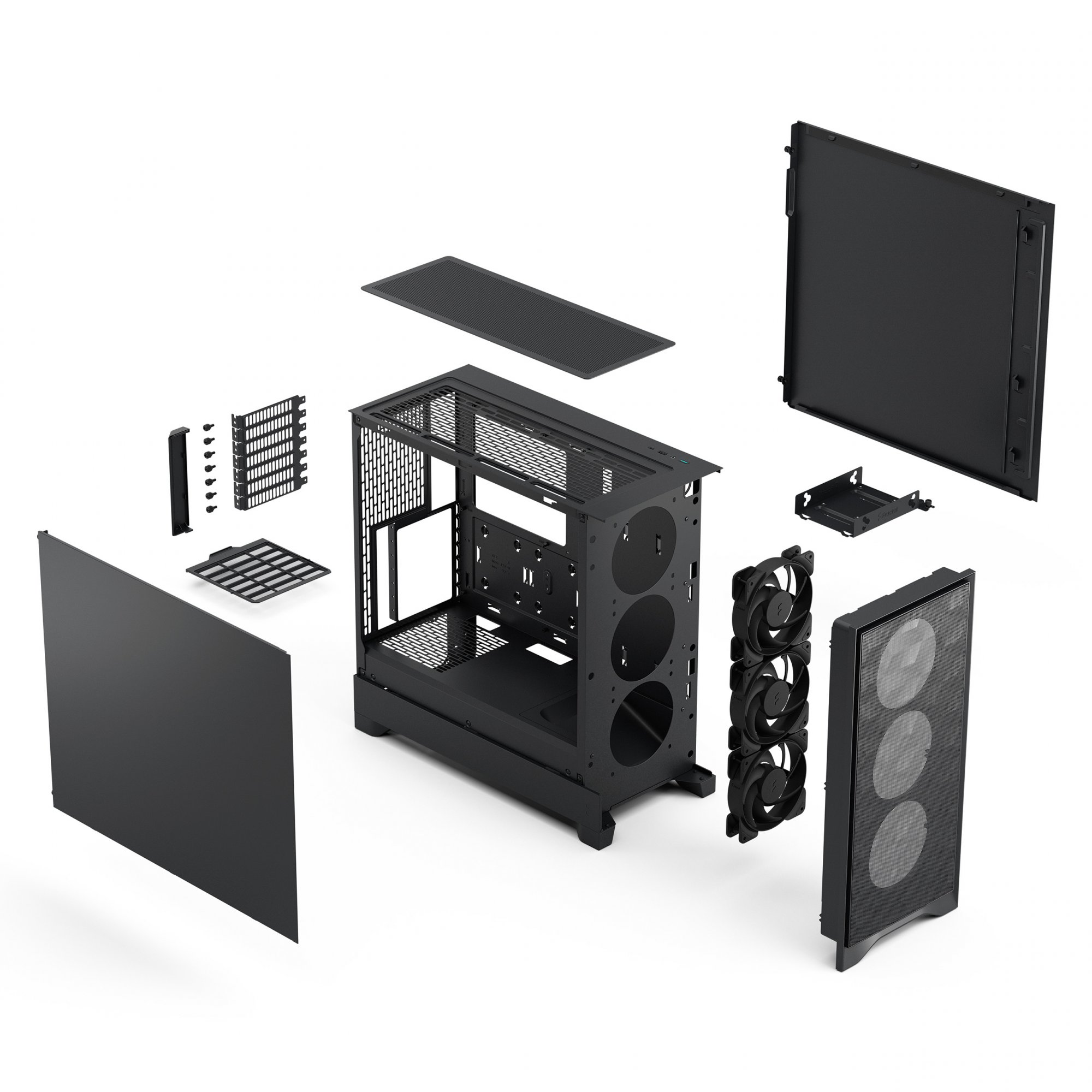 Fractal Design Fractal Pop 2 Air/Midi Tower/Černá