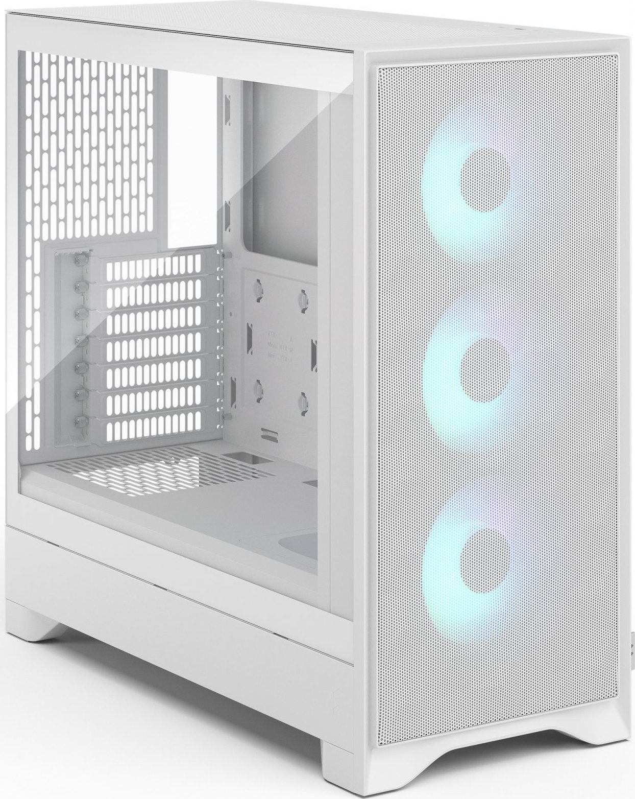 Fractal Design Fractal Pop 2 Air/Midi Tower/Transpar./Bílá