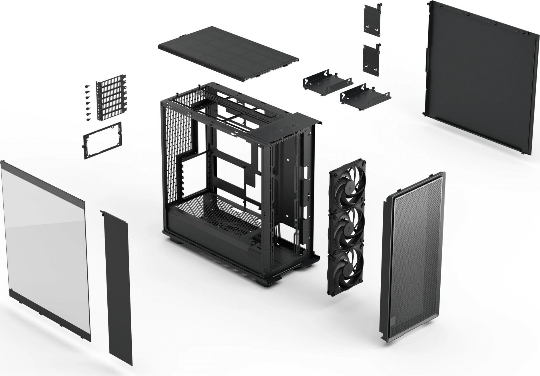 Fractal Design Epoch XL Black TG Light tint
