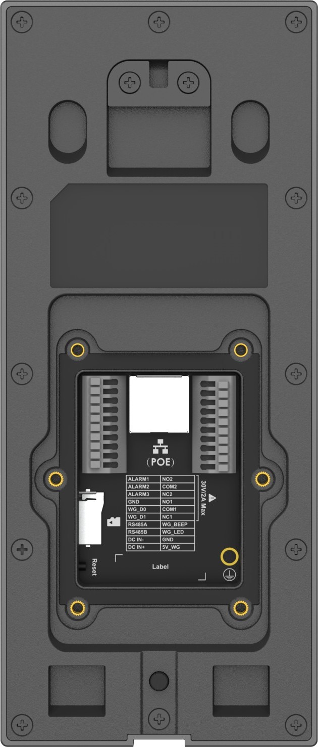Grandstream GDS3725 dveřní video interkom, 4MP, IC a ID karty, NFC, Bluetooth, IP66