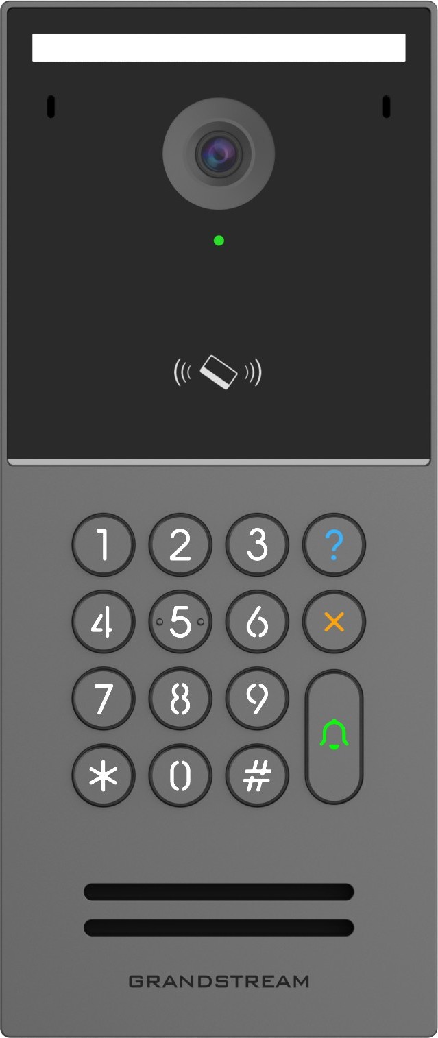 Grandstream GDS3725 dveřní video interkom, 4MP, IC a ID karty, NFC, Bluetooth, IP66