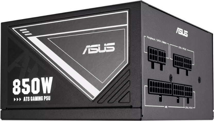 ASUS zdroj 850W ATS Gold, 120mm, Plně modulární, 80 Plus Gold