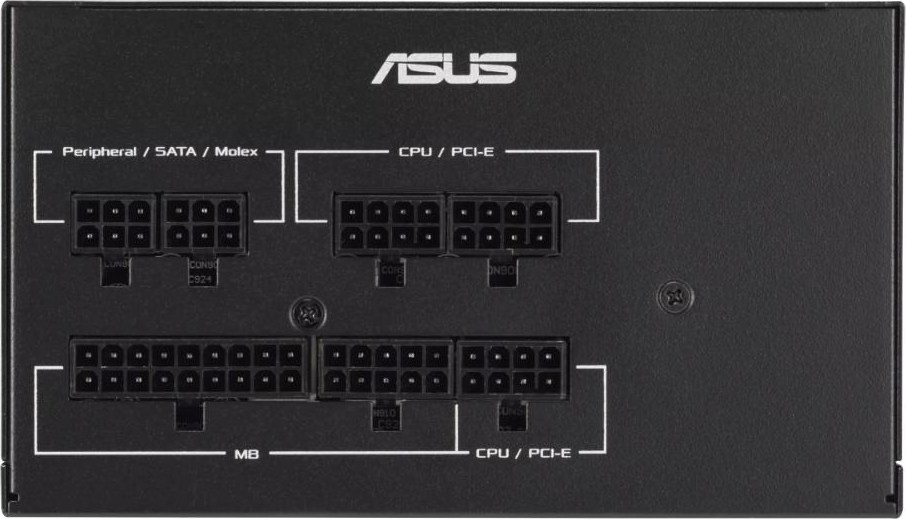 ASUS zdroj 850W ATS Gold, 120mm, Plně modulární, 80 Plus Gold
