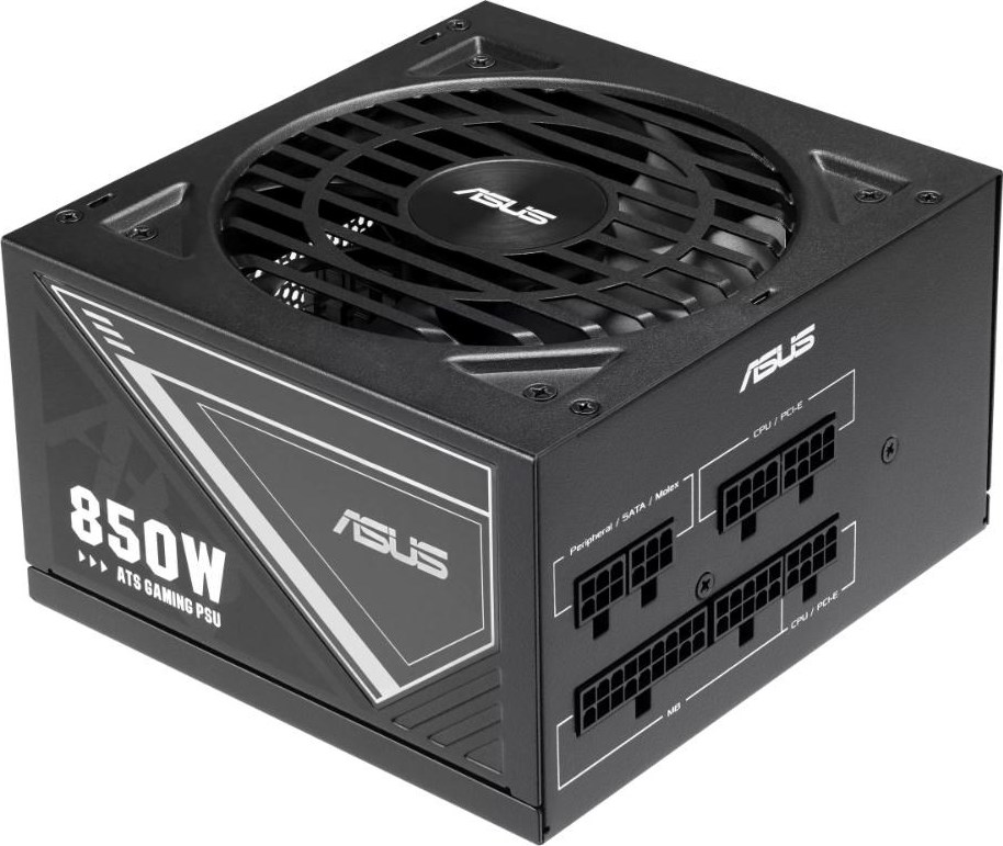 ASUS zdroj 850W ATS Gold, 120mm, Plně modulární, 80 Plus Gold