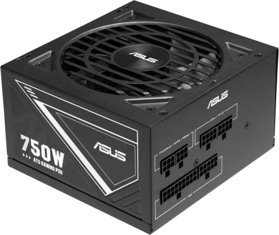 ASUS zdroj 750W ATS Gold, 120mm, Plně modulární, 80 Plus Gold