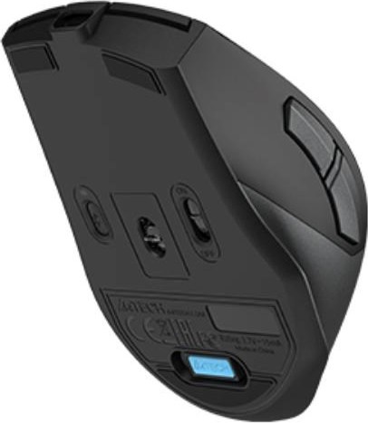 A4tech FB45CS Air2 FStyler, bezdrátová tichá kancelářská myš, BT+2,4GHz, šedá