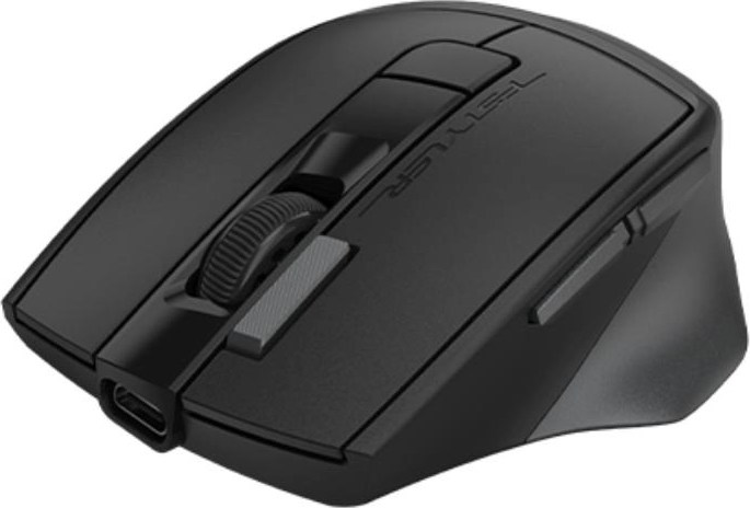 A4tech FB45CS Air2 FStyler, bezdrátová tichá kancelářská myš, BT+2,4GHz, šedá