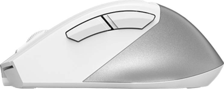 A4tech FB45CS Air2 FStyler, bezdrátová tichá kancelářská myš, BT+2,4GHz, bílá