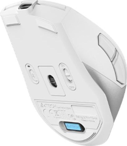 A4tech FB45CS Air2 FStyler, bezdrátová tichá kancelářská myš, BT+2,4GHz, bílá