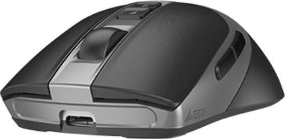 A4tech FB50C Plus FStyler, bezdrátová kancelářská myš, BT+2,4GHz, černá