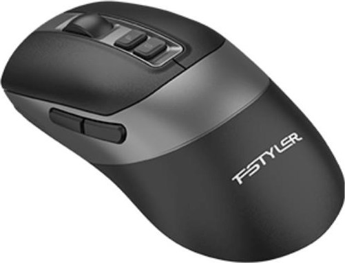 A4tech FG50S Plus FStyler, bezdrátová tichá kancelářská myš, 2,4GHz, černá