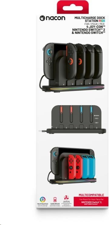 Nacon Nabíjecí dokovací stanice SWITCHNEWDOCK+JC