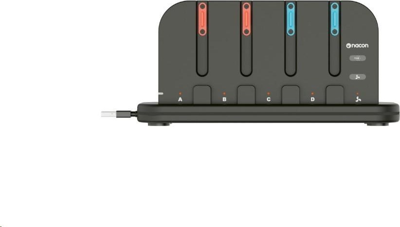 Nacon Nabíjecí dokovací stanice SWITCHNEWDOCK+JC