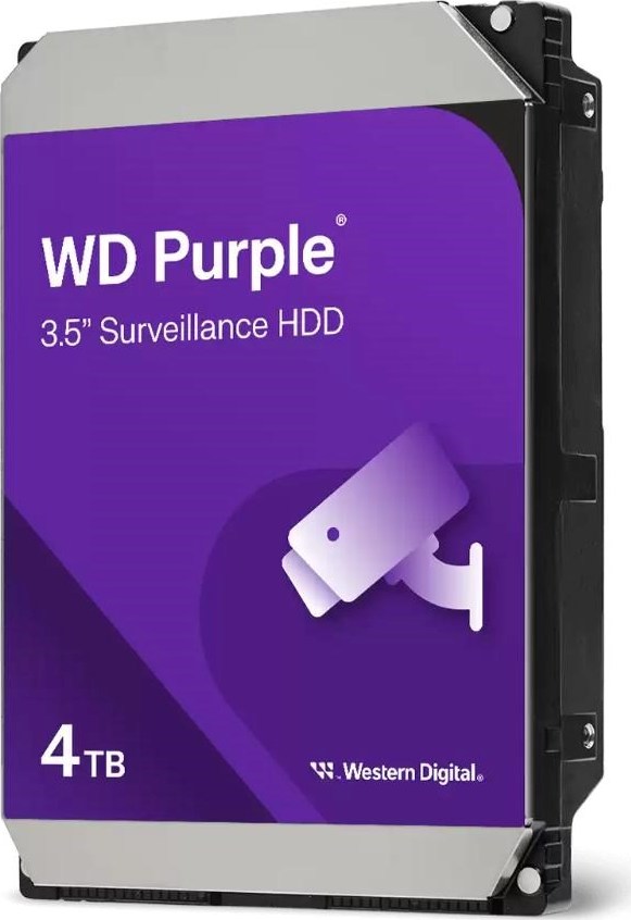 Western Digital WD PURPLE WD42PURZ 4TB SATA/600 256MB cache, nízka hlučnosť, CMR