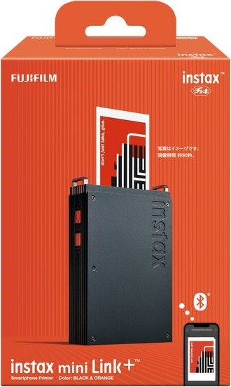 Fuji Fujifilm INSTAX TISKÁRNA MINI LINK PLUS - černooranžová