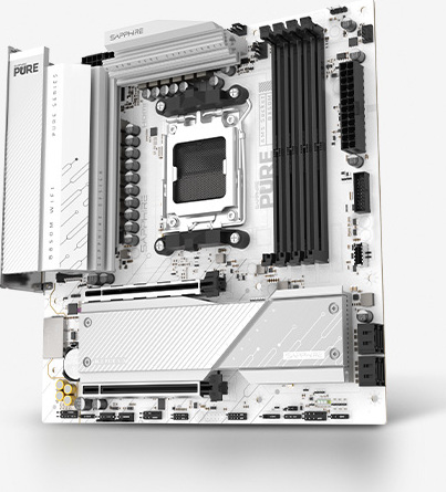 SAPPHIRE PURE B850M WIFI/AM5/mATX