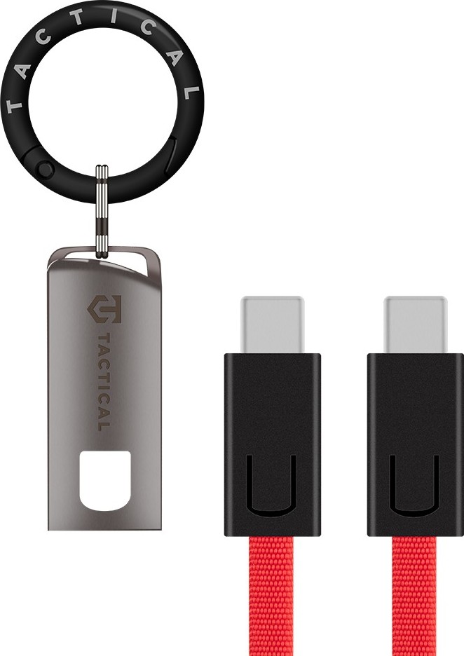 Tactical OODA Loop Cable USB-C/USB-C Red