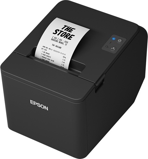 Epson TM-T20IV, USB, RS232, LAN, 8 dots/mm (203 dpi), řezačka, černá
