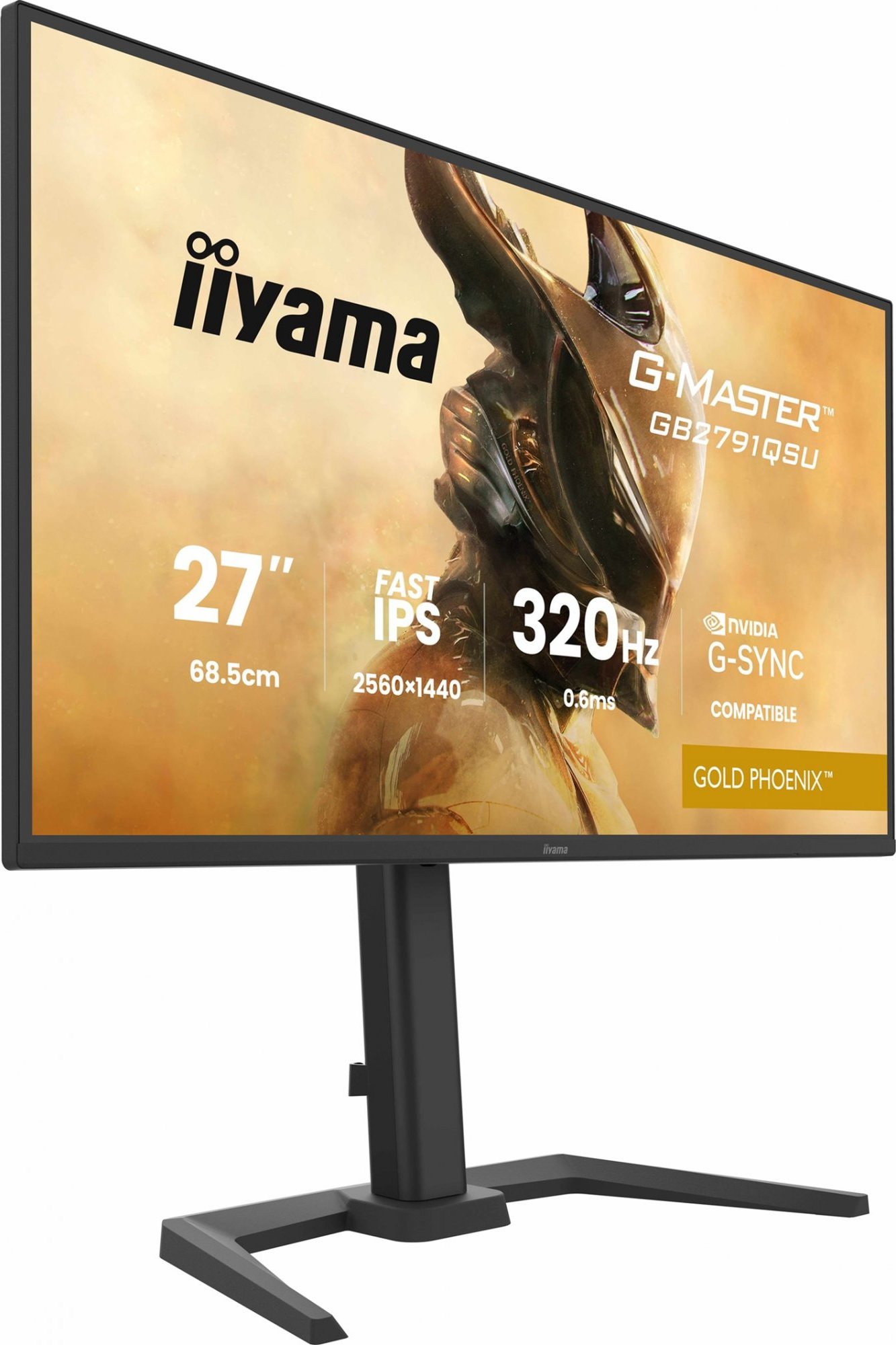 iiyama G-Master/GB2791QSU-B1/27"/IPS/QHD/320Hz/0,6ms/Černá/3R