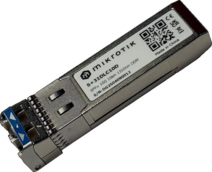 Mikrotik S+31DLC10D, SFP/SFP+ module 1G/10G SM 10km 1310nm