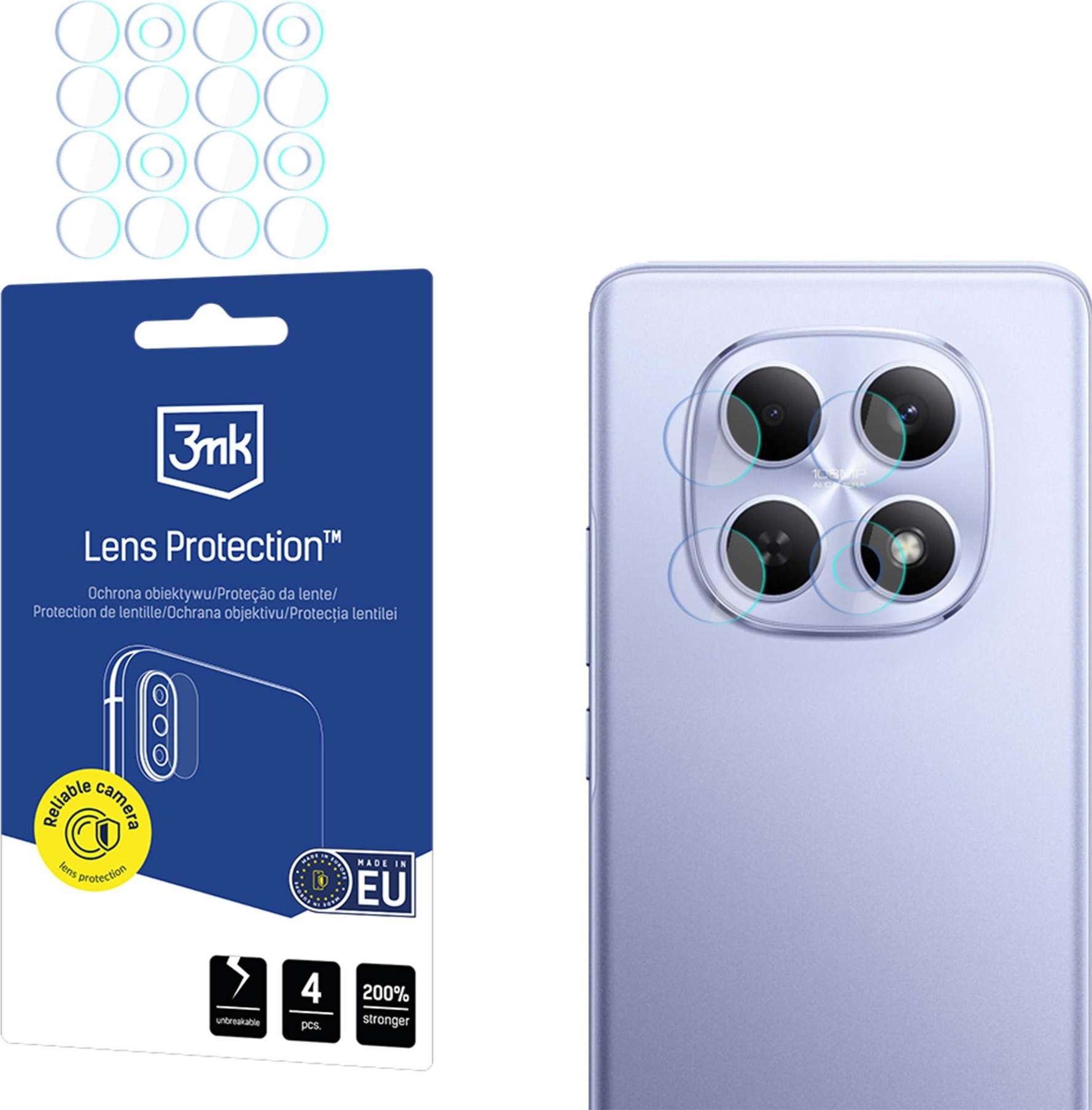 3mk Lens Protection pro Redmi Note 15 4G/5G