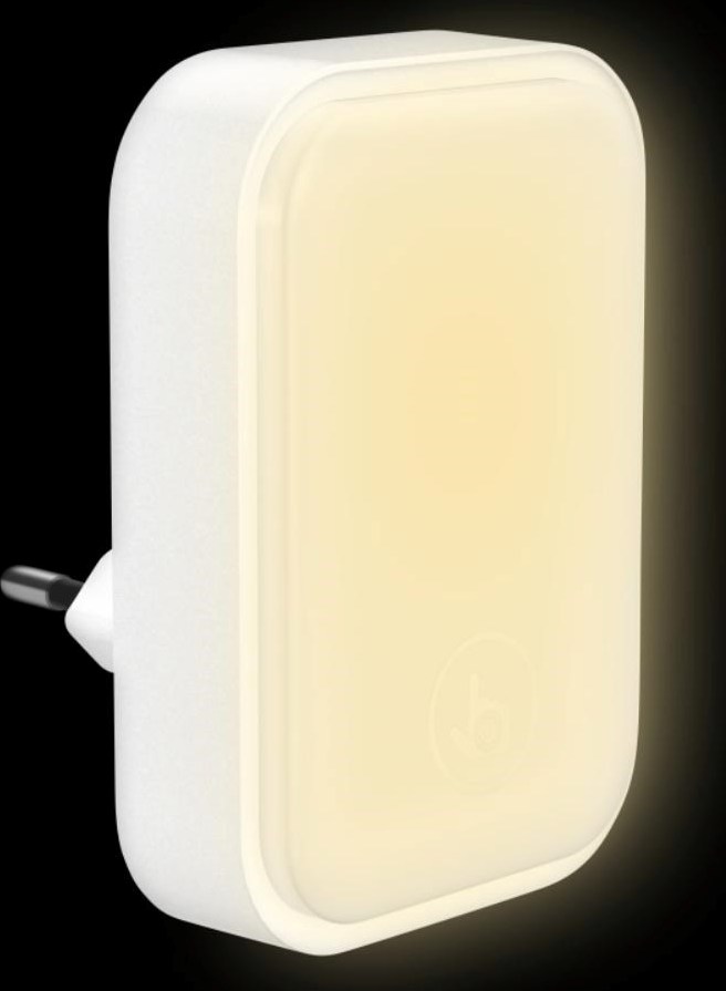 CONNECT IT Noční LED světlo Sparkle 1, teplé světlo, bílá
