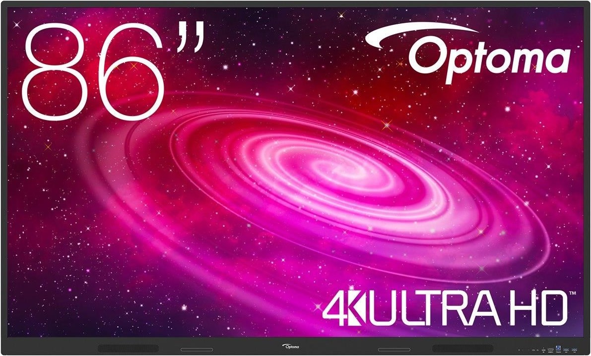 Optoma 1861RK IFPD 86" - interaktivní dotykový, 4K UHD, multidotyk 40prstu, Android 14, 8GB RAM / 64GB ROM
