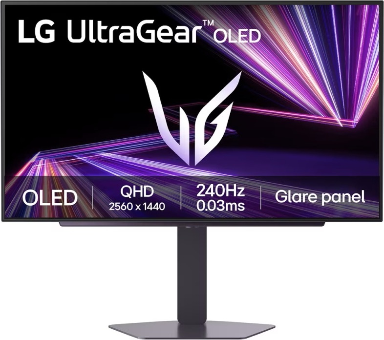 LG MT OLED 27" 27GX704A - OLED panel, 2560x1440, 0,03ms, 240Hz, 2xHDMI, DP, USB, pivot