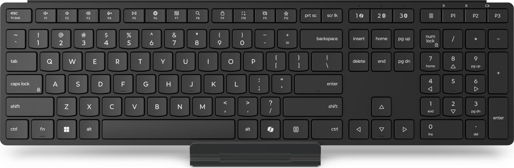 LENOVO klávesnice bezdrátová Multi-Mode Pro Keyboard 6000 - CZ/SK