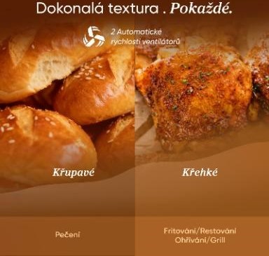 Cosori Turbo Tower Compact horkovzdušná fritéza 8,6 L černá