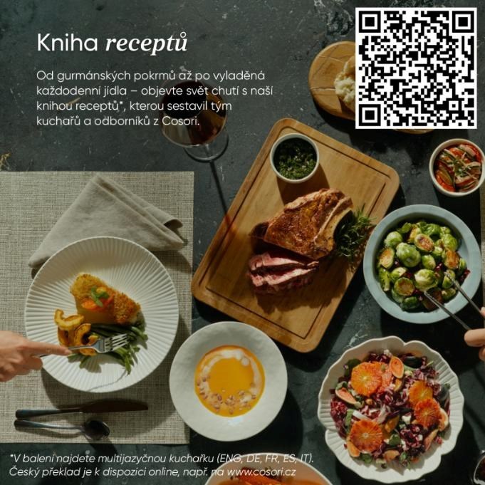 Cosori Iconic Single chytrá horkovzdušná fritéza 6,2 L nerez