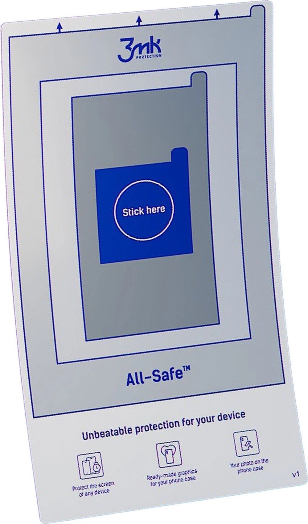 3mk All-Safe náhradní řezací podložka na folie Cutting-Mat 1.0 AIO 1 pc.