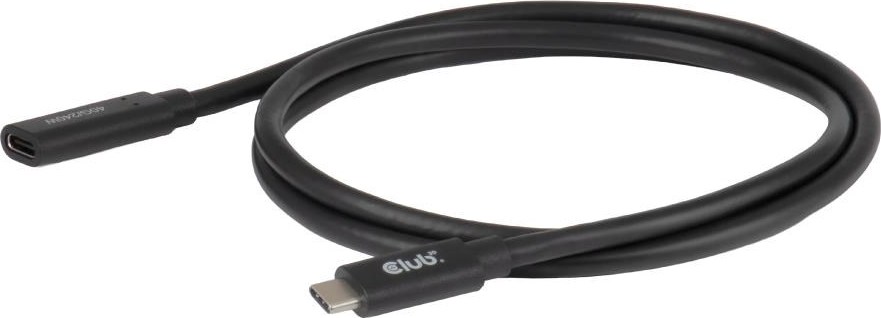 Club 3D Club3D Prodlužovací kabel USB-C 8K60Hz, 40Gbps, Power Delivery 240W, (M/F), 100cm