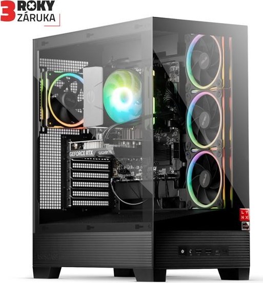 LYNX Challenger Ryzen 7 5800X 32GB 1TB SSD NVMe RTX 5070 12G W11 Home