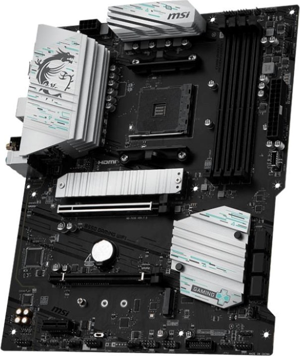 MSI MB Sc AM4 B550 GAMING WIFI, AMD B550, 1xHDMI 1xDP, 4xDDR4, ATX