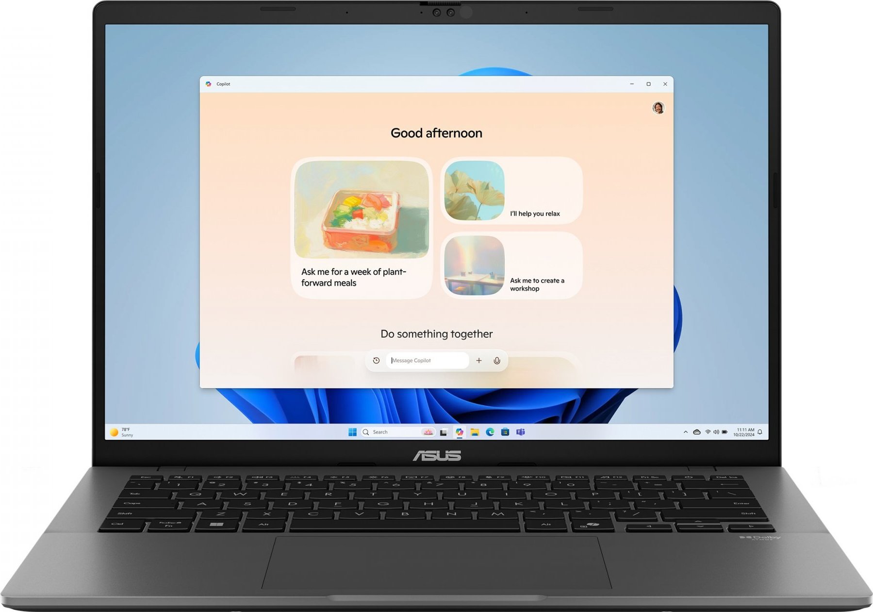 ASUS Vivobook S 14 OLED/M3407KA-OLED094W/AI5-330/14"/WUXGA/32GB/1TB/AMD int/W11H/Gray/2R