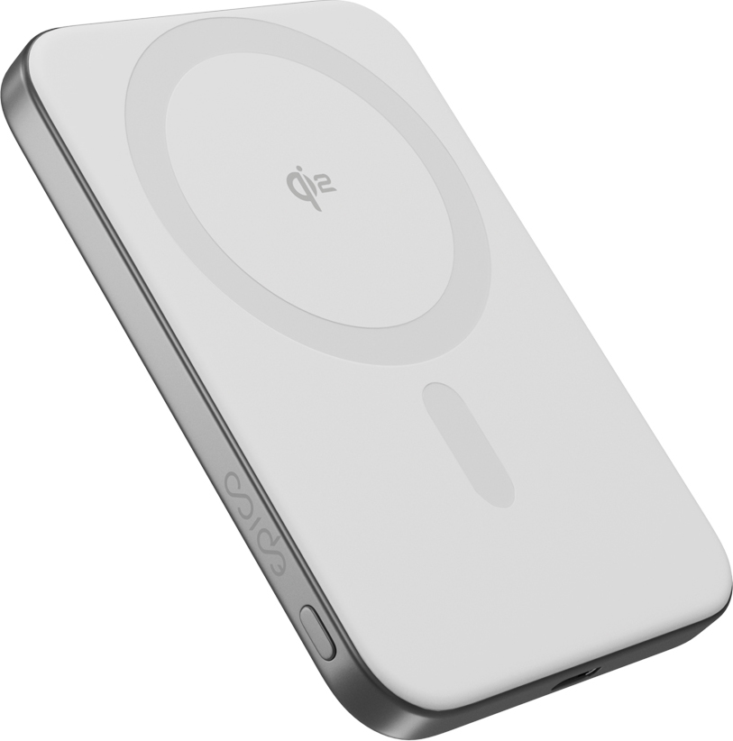 Epico Qi2 5000mAh Alu Mag+ PowerBanka EM51 - stříbrná