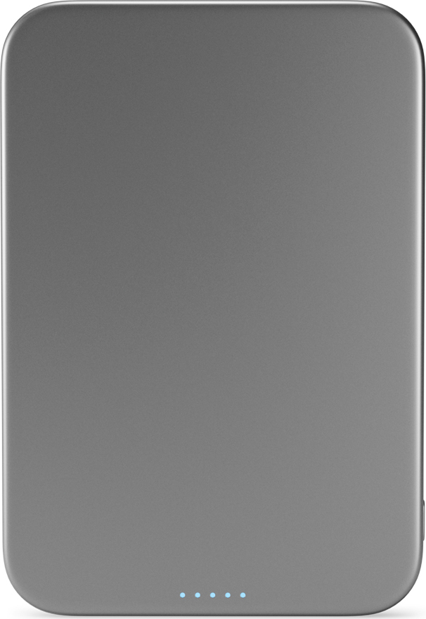 Epico Qi2 5000mAh Alu Mag+ PowerBanka EM51 - stříbrná