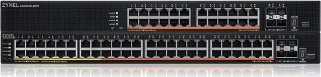 Zyxel XMG2230-28HP, L3 Access Switch, 24x 2.5G AC:700W PoE , DC:1440W PoE, 4 x SFP+ Uplink, incl 1 yr NebulaFlex Pro