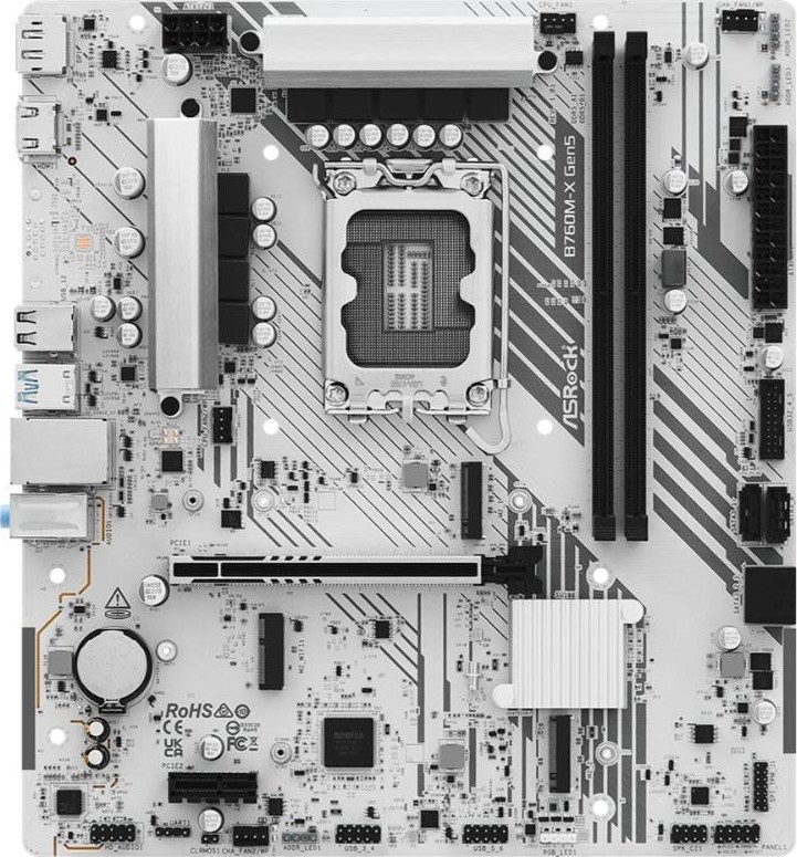 ASRock MB Sc LGA1700 B760M-X Gen5, Intel B760, 2xDDR5, 1xDP, 1xHDMI, mATX